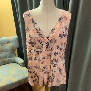 Pink Torrid Linen Top